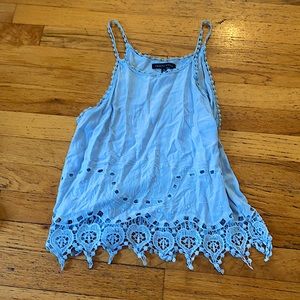 Light blue tank top